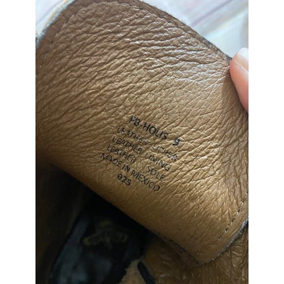 Freebirds By Steven Women's Holis Leather Distressed Lace Up Ankle Boots - 9 - Picture 7 of 12